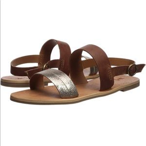 Frye ally band bronze sandal
